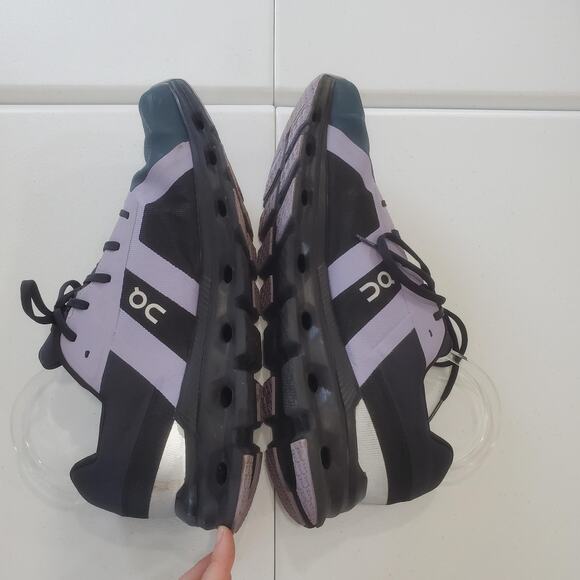 On Running Shoes Mens Size 12 Blue Cloudrunner Waterproof Road Running 52.98076 - Picture 6 of 11